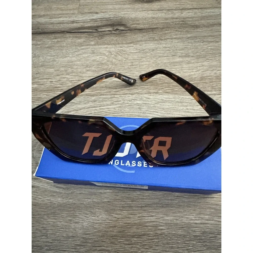 TJUTR Fit Over Polarized Sunglasses for‎ Women Men, Trendy Wrap Around Glasses